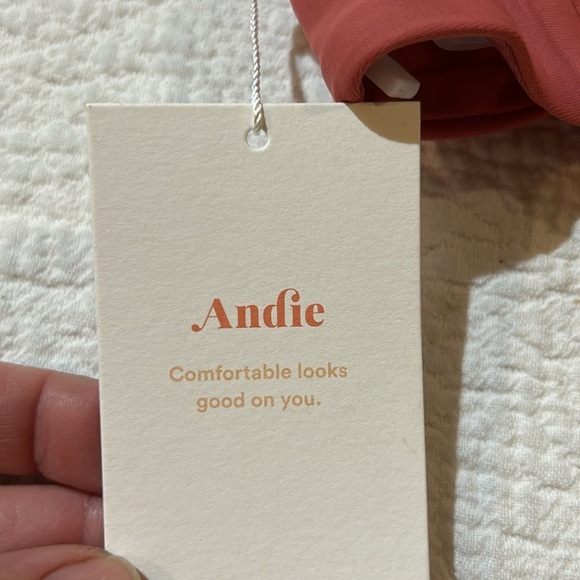 Andie Plunge Punch Sicily bikini top. NWT. - Picture 5 of 6